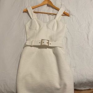 Rebecca vallance white dress worn 1 time